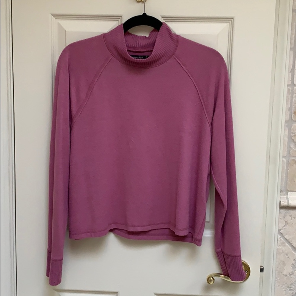 A&F Mock Neck Sweater